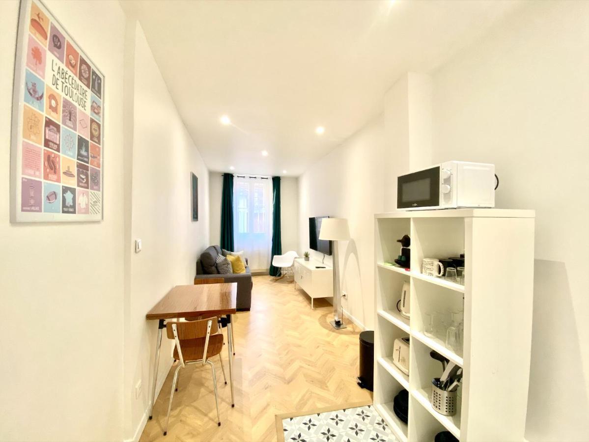 L'Escapade - Appartement Avec Chambre & Parking - Toulouse Centre Exterior photo